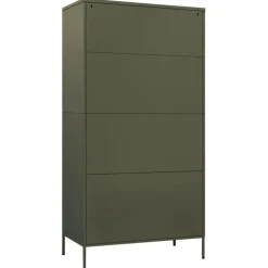 Vaatekaappi 90cm teräs eri värejä