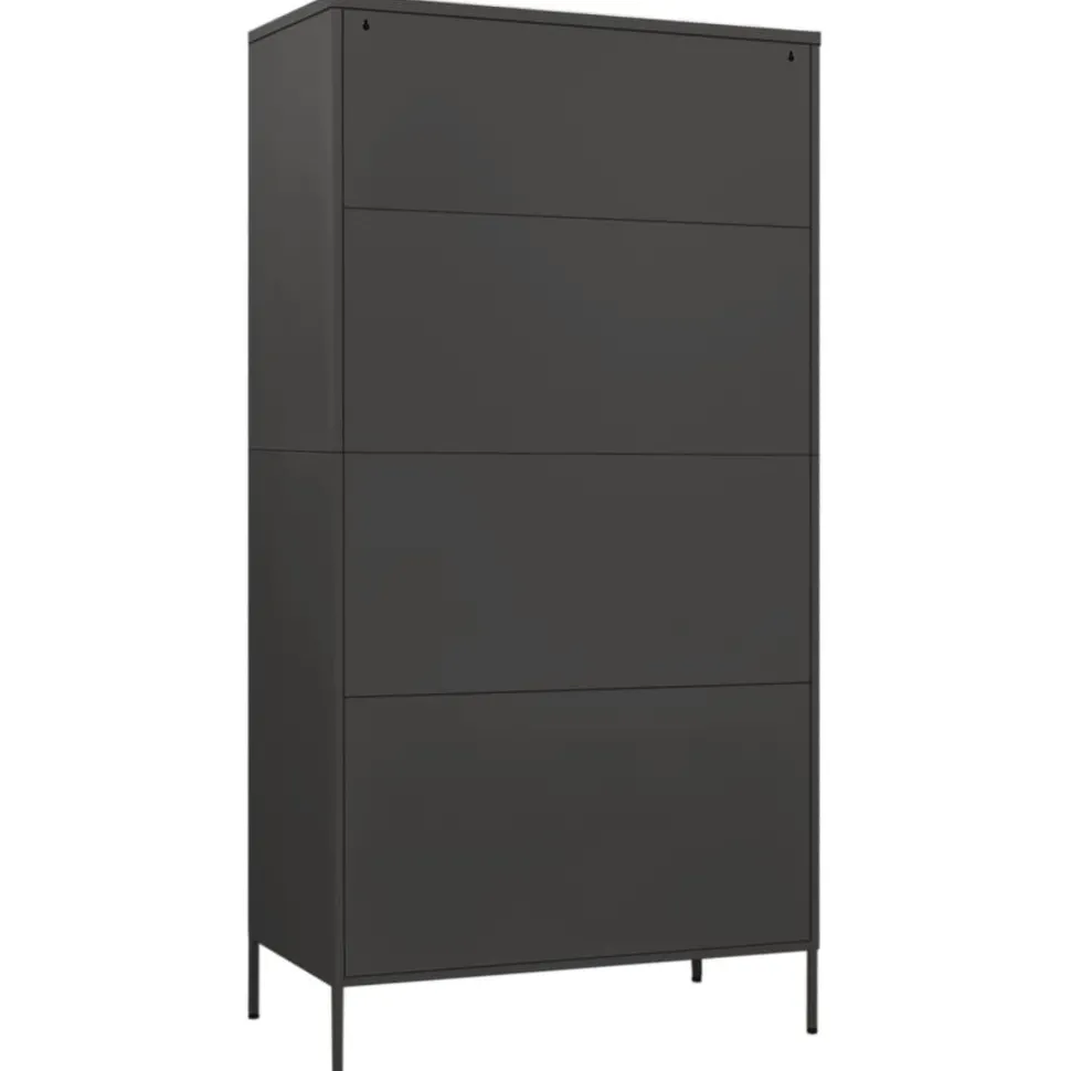Vaatekaappi 90cm teräs eri värejä