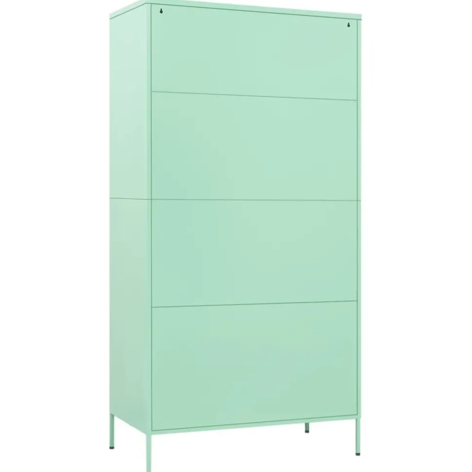 Vaatekaappi 90cm teräs eri värejä