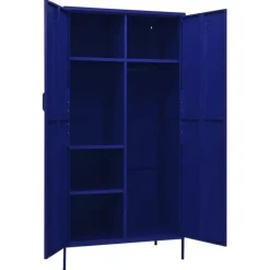 Vaatekaappi 90cm teräs eri värejä