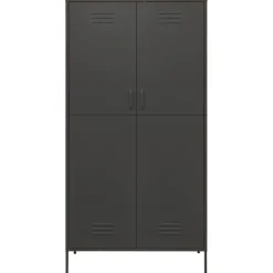 Vaatekaappi 90cm teräs eri värejä