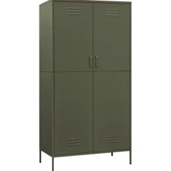 Vaatekaappi 90cm teräs eri värejä