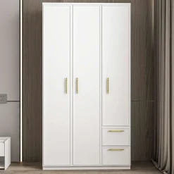 Vaatekaappi Linento Furniture Vespera, 90x171.8cm, valkoinen