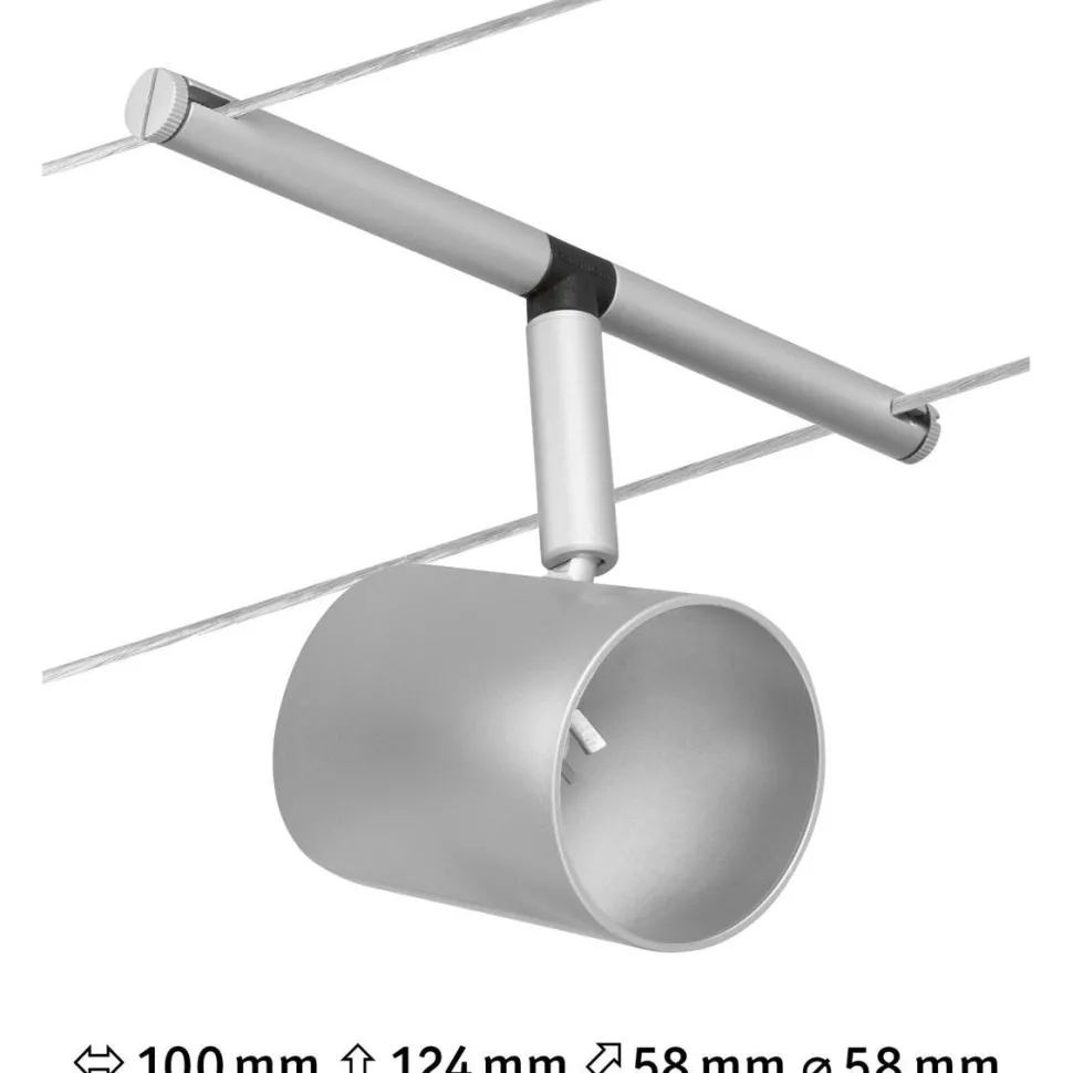 Vaijerivalaisin Paulmann CorDuo Cup, GU5.3, 12V, eri värejä