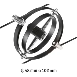 Vaijerivalaisin Paulmann CorDuo Cardan, GU5.3, 12V, eri värejä