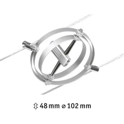 Vaijerivalaisin Paulmann CorDuo Cardan, GU5.3, 12V, eri värejä