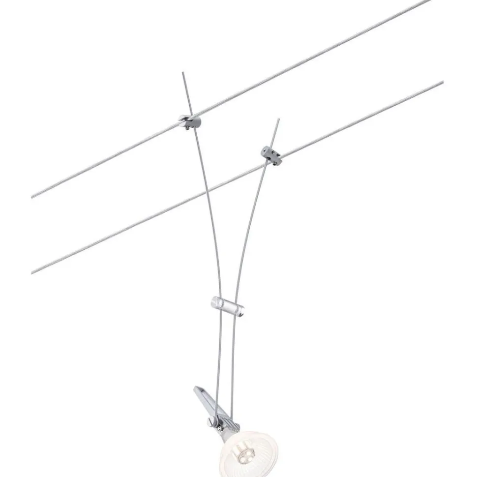 Vaijerivalaisin Paulmann CorDuo Comet, GU5.3, 12V, himmennettävä, eri värejä