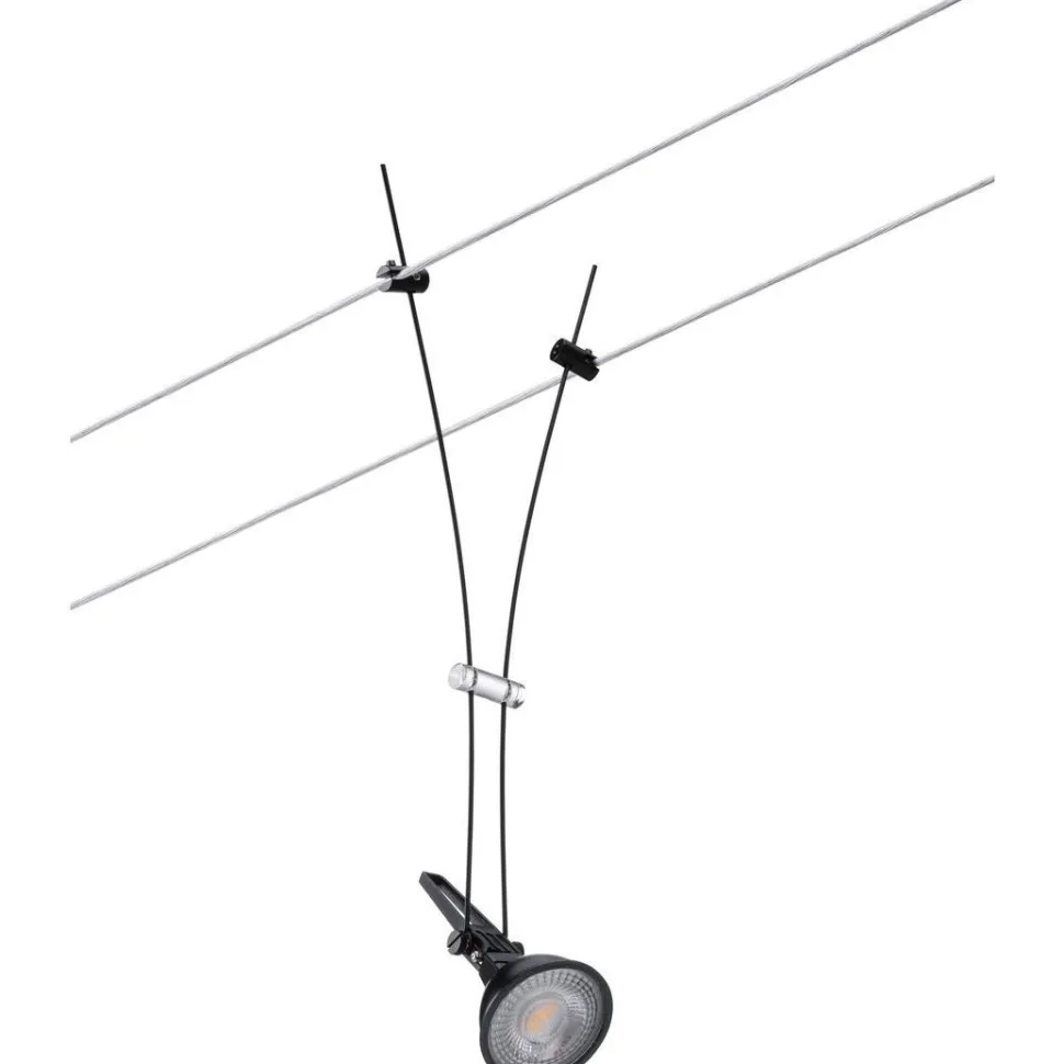 Vaijerivalaisin Paulmann CorDuo Comet, GU5.3, 12V, himmennettävä, eri värejä