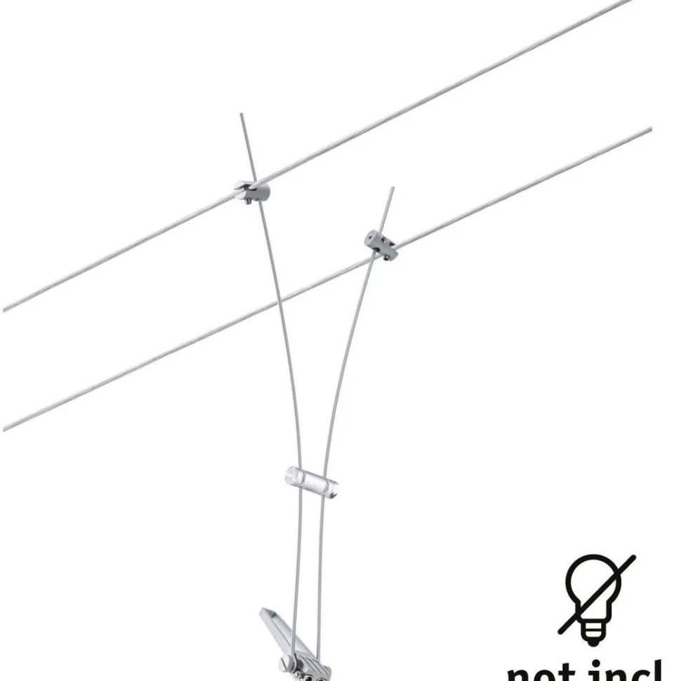 Vaijerivalaisin Paulmann CorDuo Comet, GU5.3, 12V, himmennettävä, eri värejä