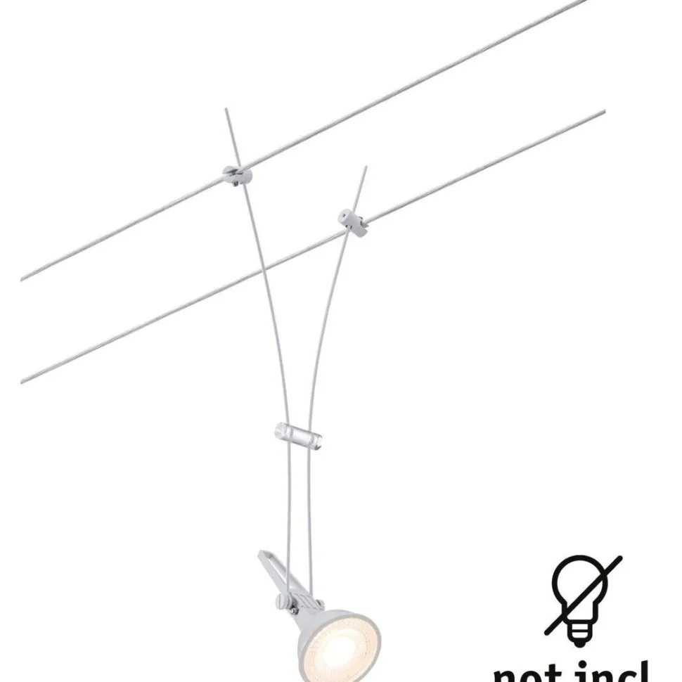 Vaijerivalaisin Paulmann CorDuo Comet, GU5.3, 12V, himmennettävä, eri värejä