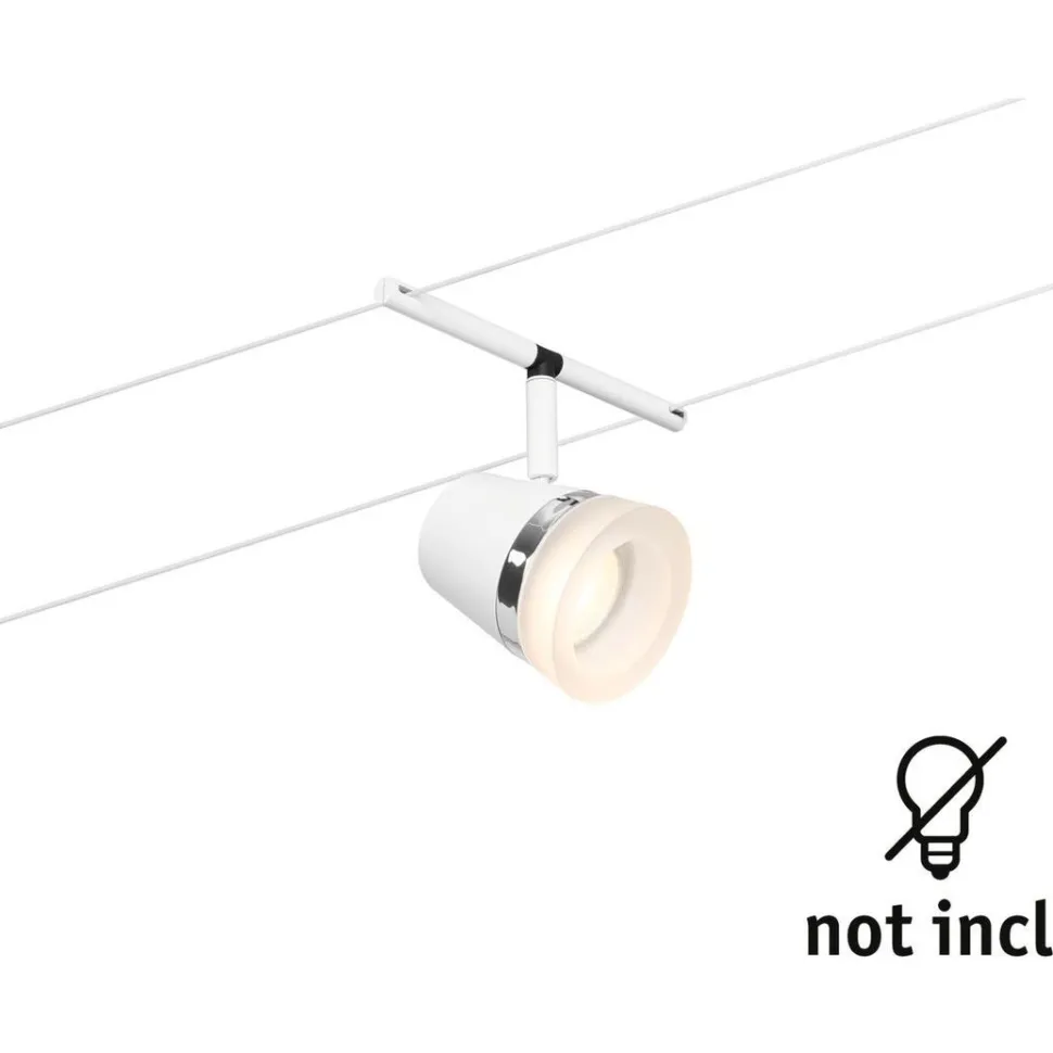 Vaijerivalaisin Paulmann CorDuo Cone, GU5.3, 12V, eri värejä