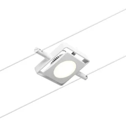 Vaijerivalaisin Paulmann CorDuo MacLED, 250lm, 4.5W, 3000K, 12V, mattavalkoinen