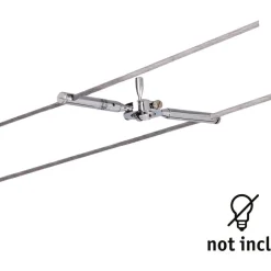 Vaijerivalaisin Paulmann TogoLED, GU5.3, 12V, himmennettävä, kromi