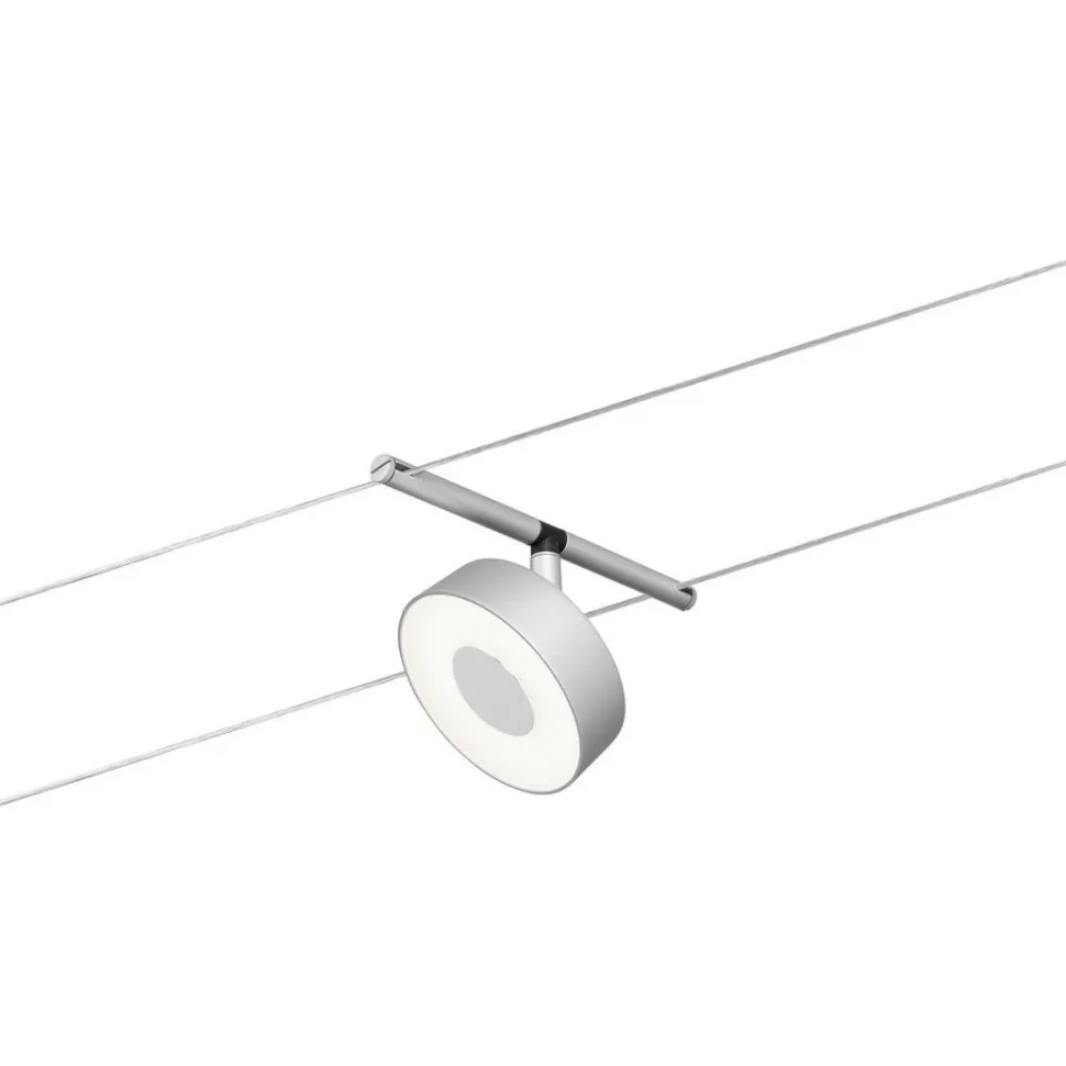 Vaijerivalaisinsetti Paulmann CorDuo Circle, 5x180lm, 5x5W, 3000K, 230/12V, eri värejä