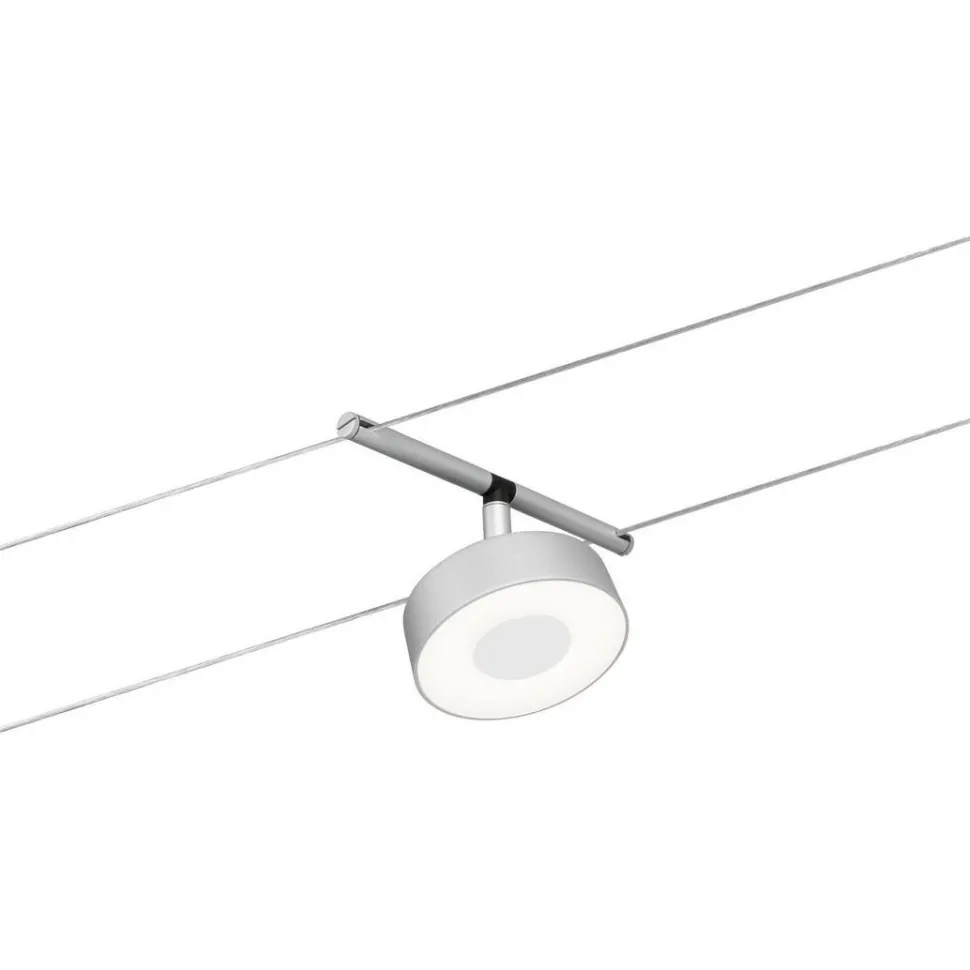 Vaijerivalaisinsetti Paulmann CorDuo Circle, 5x180lm, 5x5W, 3000K, 230/12V, eri värejä