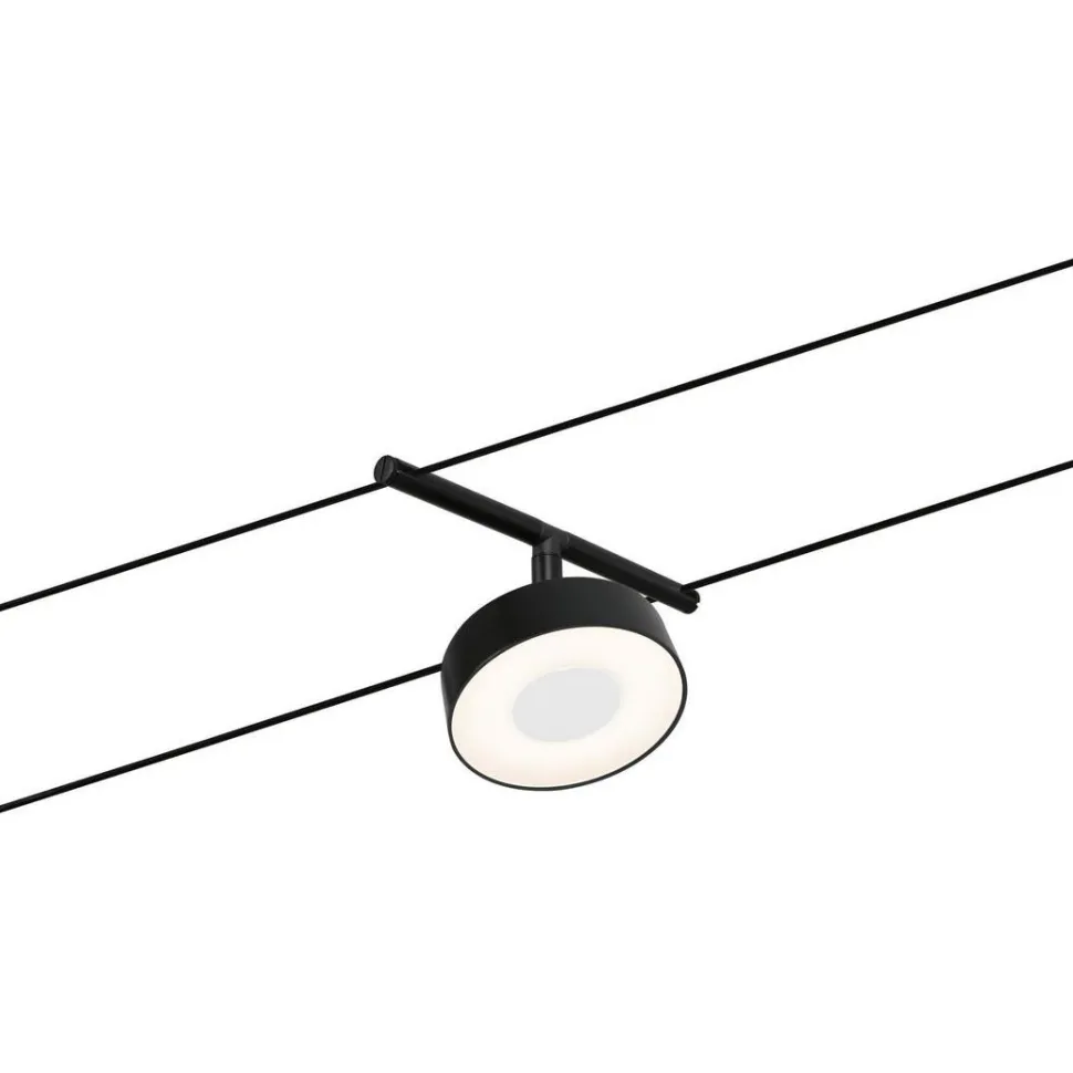 Vaijerivalaisinsetti Paulmann CorDuo Circle, 5x180lm, 5x5W, 3000K, 230/12V, eri värejä