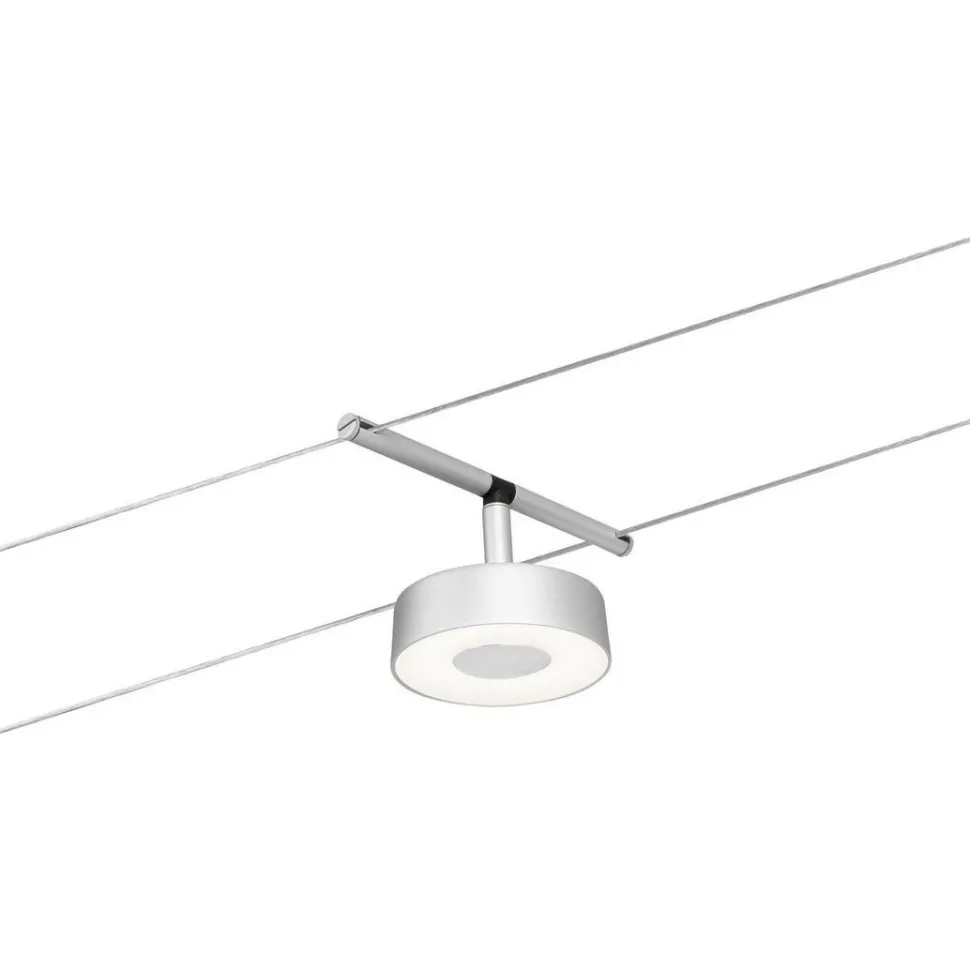 Vaijerivalaisinsetti Paulmann CorDuo Circle, 5x180lm, 5x5W, 3000K, 230/12V, eri värejä
