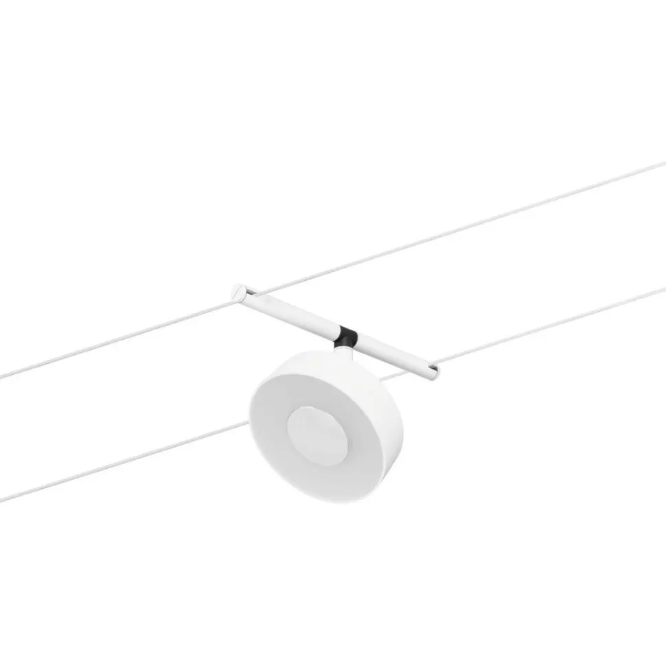 Vaijerivalaisinsetti Paulmann CorDuo Circle, 5x180lm, 5x5W, 3000K, 230/12V, eri värejä