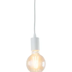 Valaisinripustusjohto Airam Leon, tekstiili, E27, Ø45 x 90mm, johto 2m