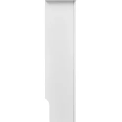 Valkoinen mdf patterinsuojakaappi 112 cm