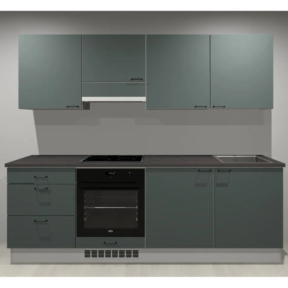 Valmiskeittiö Ideal Keittiöt, I-malli