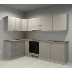 Valmiskeittiö Ideal Keittiöt, L-malli