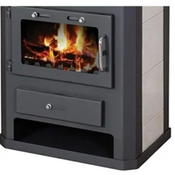 Valmistakka Tupa 10 kW 142 kg paistouunilla ja keittolevyllä