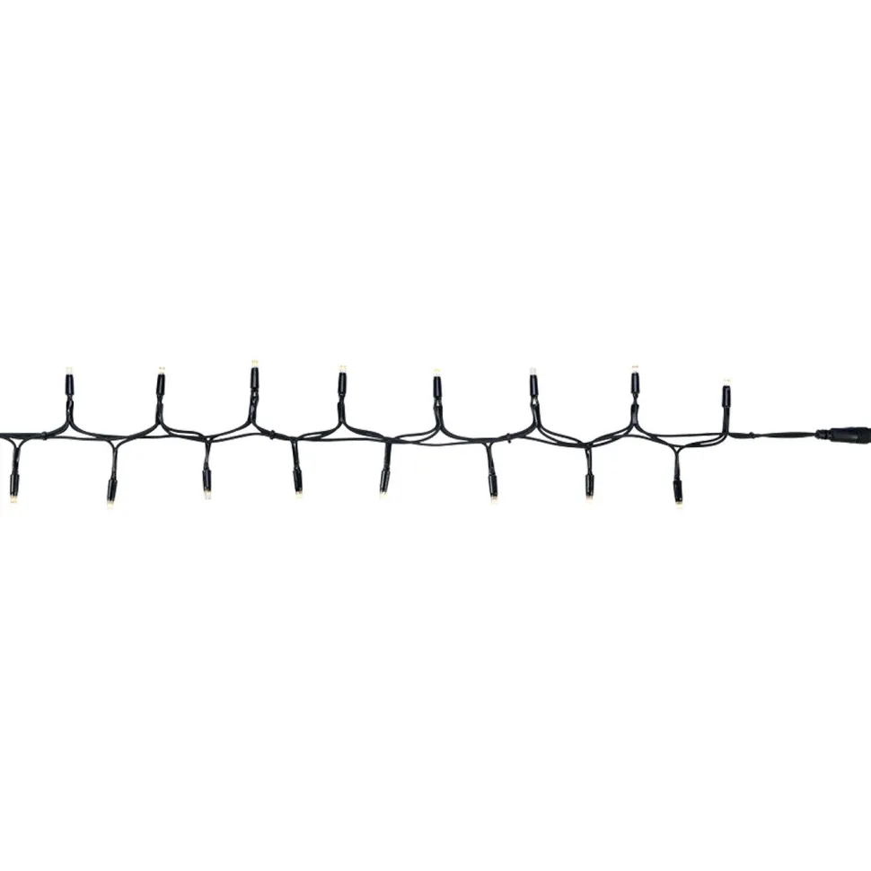 Valoketju Markslöjd Chrissline Crab Original, 100 valoa, 5m musta