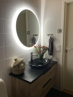 Valopeili Bathlife Skina Ø800 mm hipaisukytkimellä