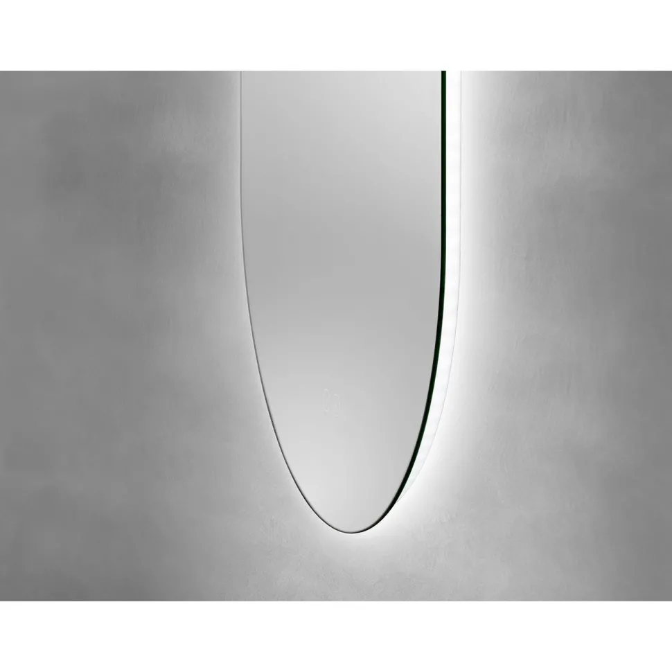 Valopeili Savo iLED OVAL, huurtumaton, IP44, 50x80cm