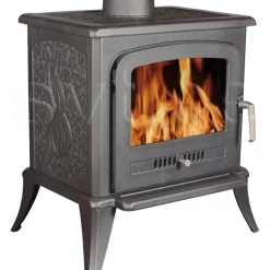 Valurautatakka Agnes, 5kW, musta