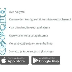 Valvontakamera Celotron Nivian Smart, 2K resoluutiolla, 4G modeemilla, akulla ja aurinkokennolla