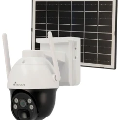 Valvontakamera Celotron Nivian Smart, 2K resoluutiolla, 4G modeemilla, suurella akulla ja aurinkokennolla, sähköisesti etänä käänneltävä