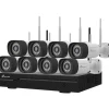 Valvontakamerapaketti Celotron Nivian Professional, 8x3MP kameraa, 16 kanavaa, langaton, yönäkö