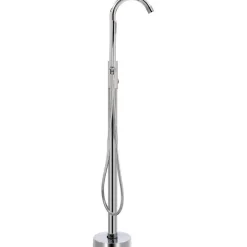 Vapaasti seisova kylpyammeen hana ruostumaton teräs 118,5 cm