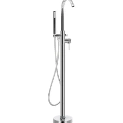 Vapaasti seisova kylpyammeen hana ruostumaton teräs 118,5 cm