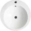 Vapaasti seisova pesuallas Interia VS701, 50x84cm, valkoinen