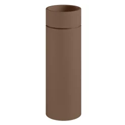 Vapaasti seisova pesuallas Kerasan Oke, lattiaviemäri P-trap, ø30x88.5cm