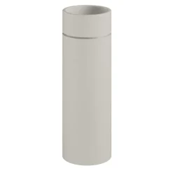 Vapaasti seisova pesuallas Kerasan Oke, lattiaviemäri P-trap, ø30x88.5cm