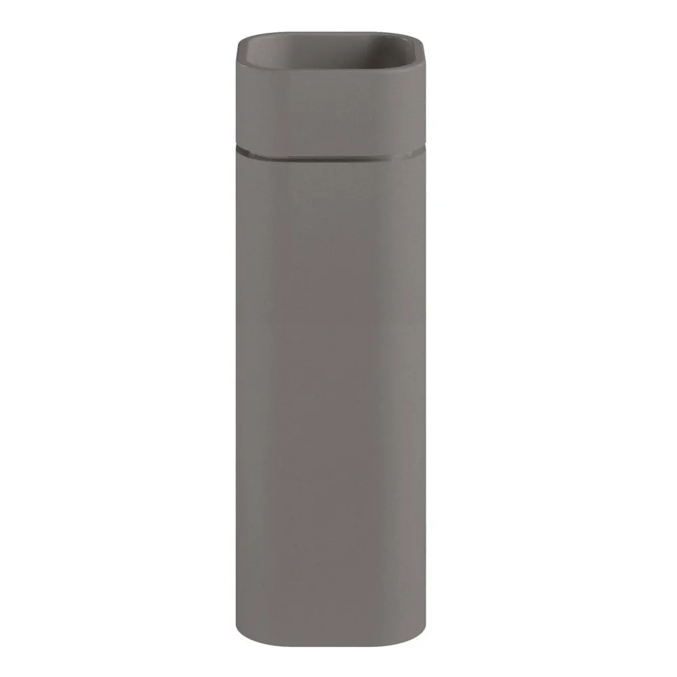 Vapaasti seisova pesuallas Kerasan Hako, lattiaviemäri P-trap, ø30x30x88.5cm