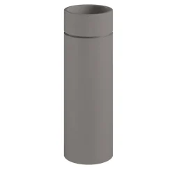 Vapaasti seisova pesuallas Kerasan Oke, lattiaviemäri S-trap, ø30x88.5cm