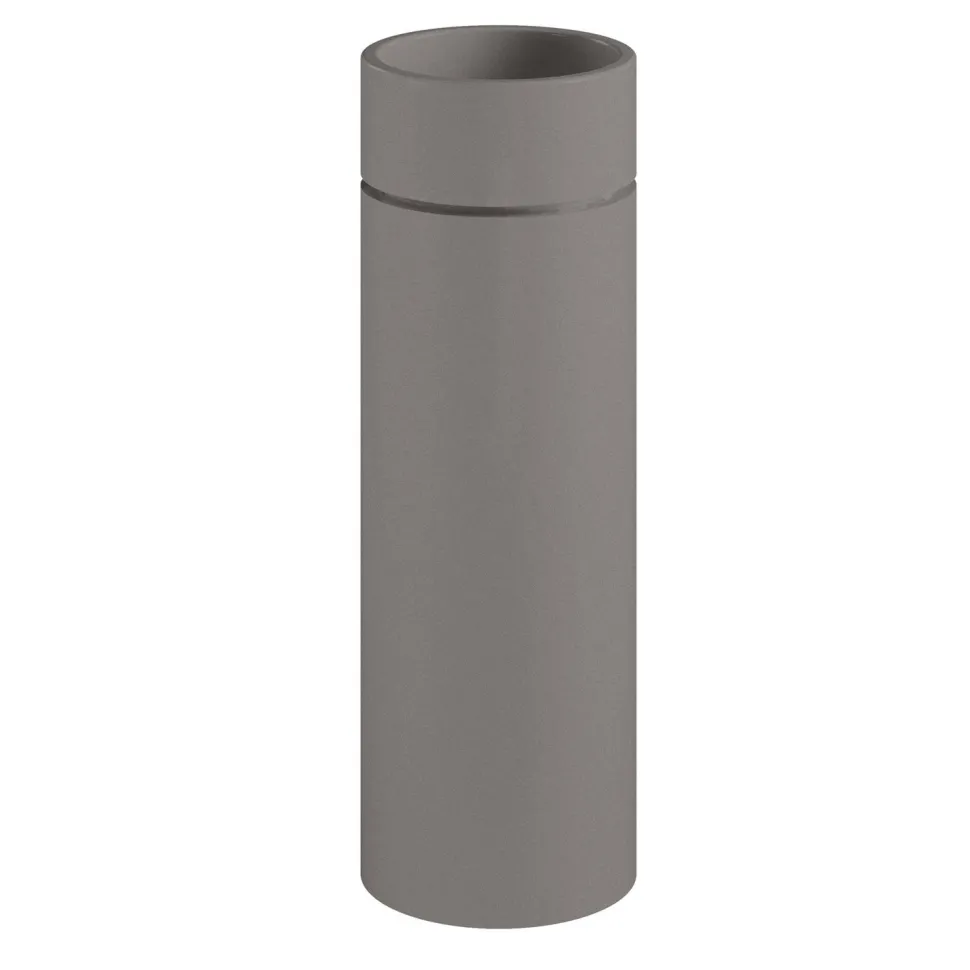 Vapaasti seisova pesuallas Kerasan Oke, lattiaviemäri S-trap, ø30x88.5cm