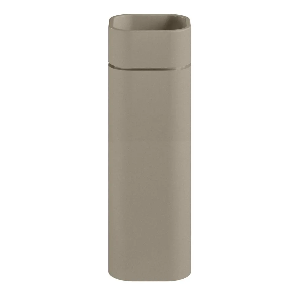 Vapaasti seisova pesuallas Kerasan Hako, lattiaviemäri S-trap, ø30x30x88.5cm