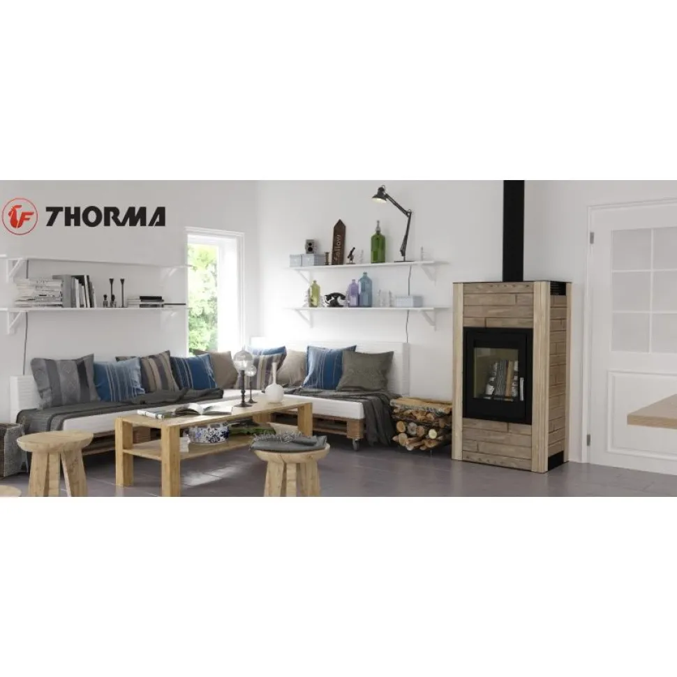 Varaava takka Thorma Alicante Forest 8 kW beige