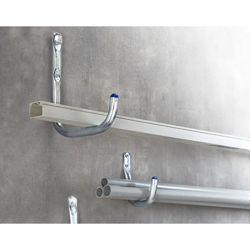 Varastokoukku Pisla 160mm sinitty teräs