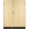 Varaston ovi Jabo 10° suora paneeli 130x190cm sis. 2kpl ovisalvat