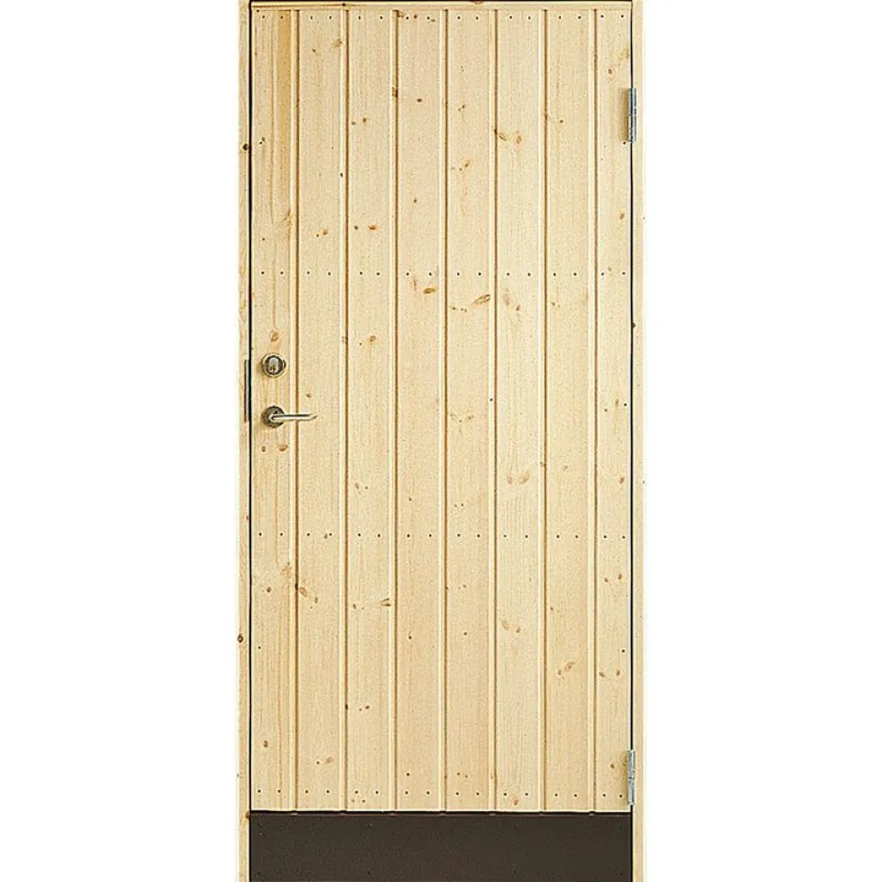 Varaston ovi Jabo 10° suora paneeli vasen 90x200cm