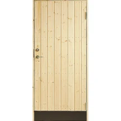 Varaston ovi Jabo 18° suora paneeli oikea 100x210cm