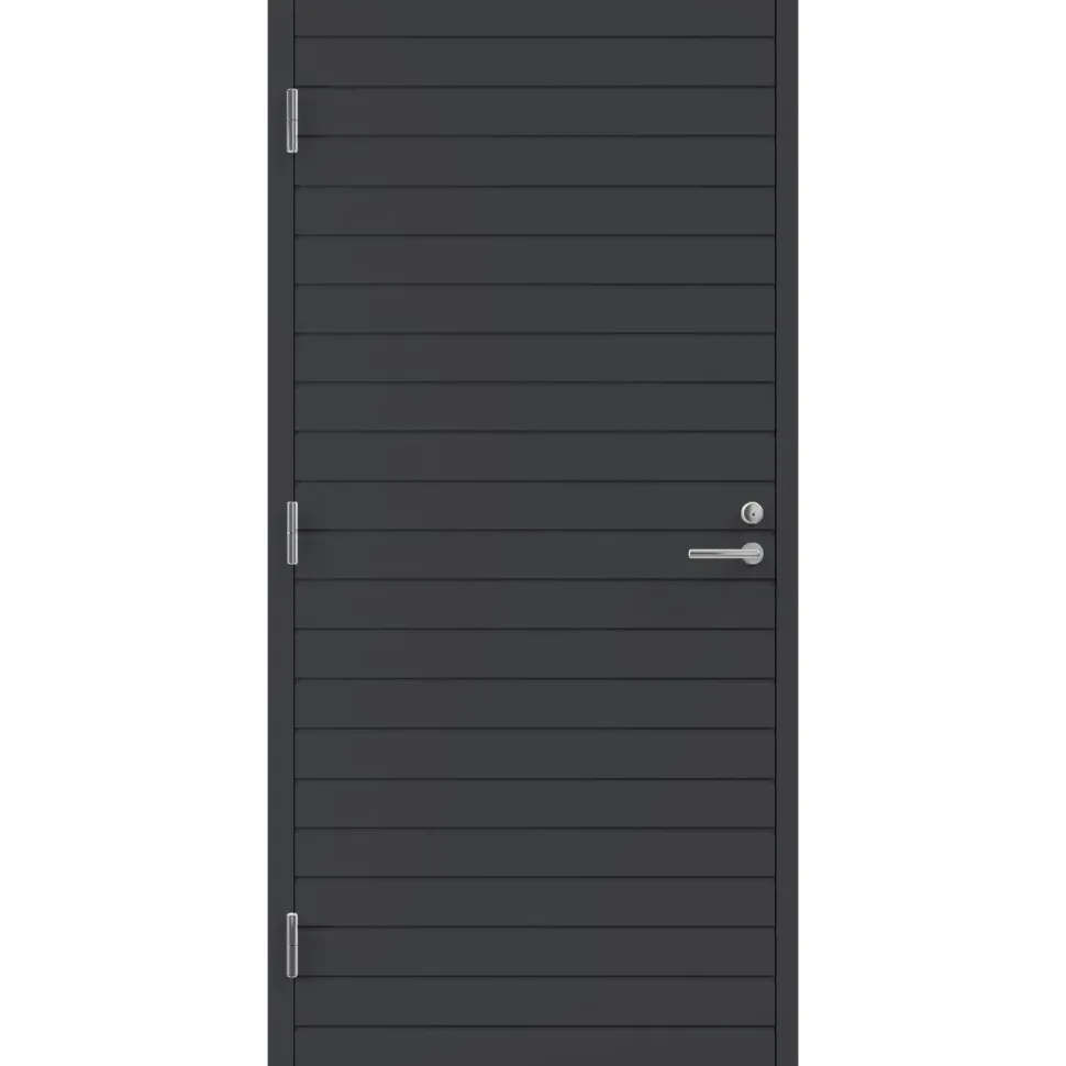 Varaston ovi Oulux VO3 karmi 92 mm RR23 tummanharmaa