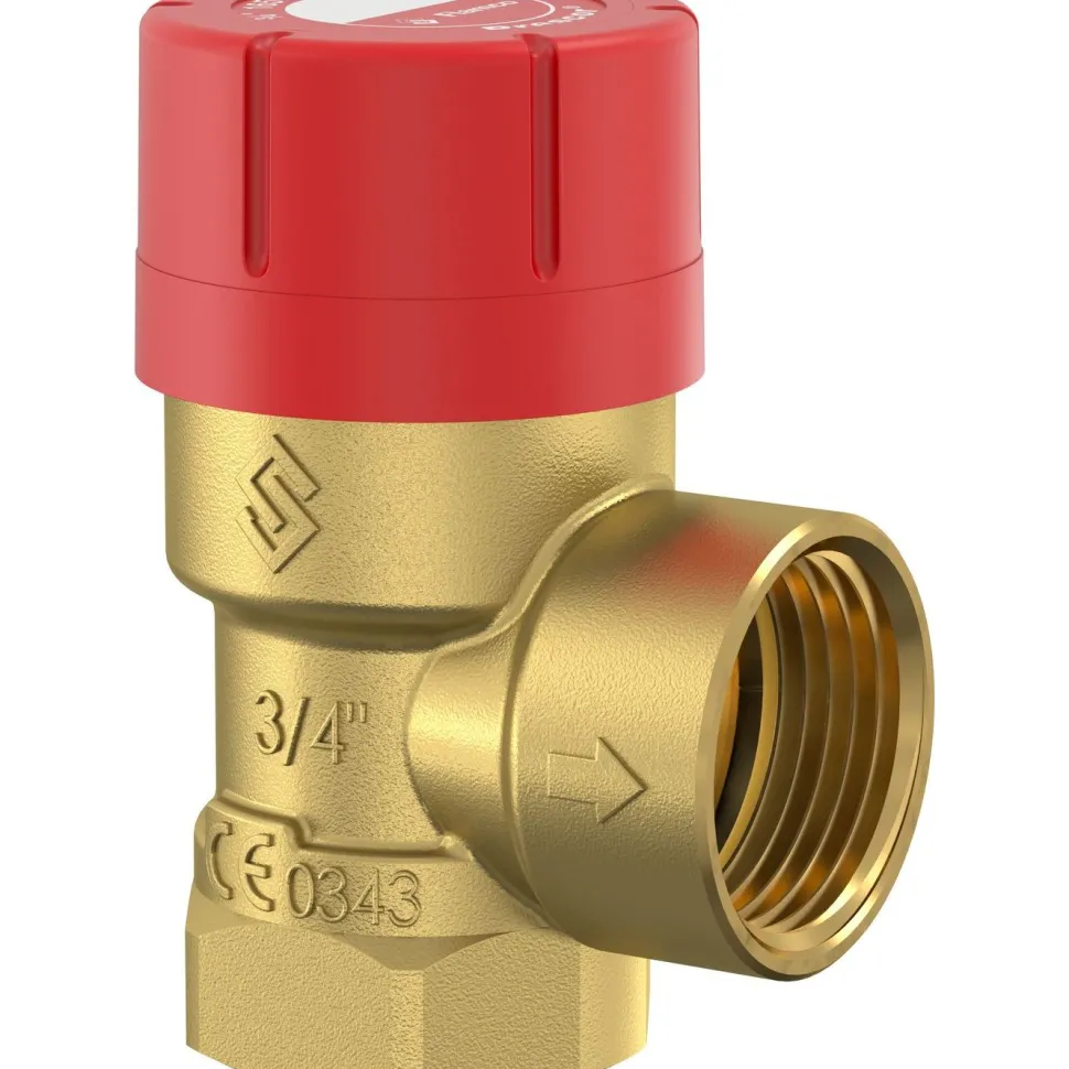 Varoventtiili Flamco Prescor 4.0bar eri kokoja